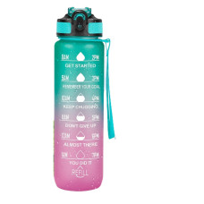 Plastic Water Bottles 1 Ltr Sipper Bottle With Straw