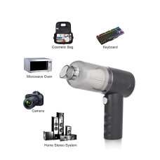 3IN1 Portable Car Vacuum Cleaner with Blower | USB Rechargeable