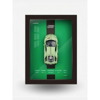 3D Car Frame Wall Art | Wooden Frame with Rem...