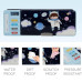 Plastic Multifunctional Space Pencil Box - Random Color