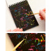 Scratch Notepad Pack of 1 with Magical Rainbow Color