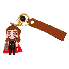 Avengers Thor 3D PVC Silicone Rubber Keychain 