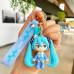 Blue Miku Doll Keychain