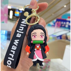 Ninja Warriors 3D Rubber keychain