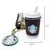 Starbucks 3D Rubber keychain