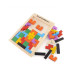 Wooden Tetris Puzzle Board for Kids Wooden Tetris Puzzle Board for Kids