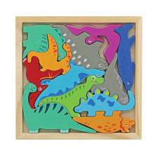 Wooden Stacking and Sorting Puzzle for Kids 